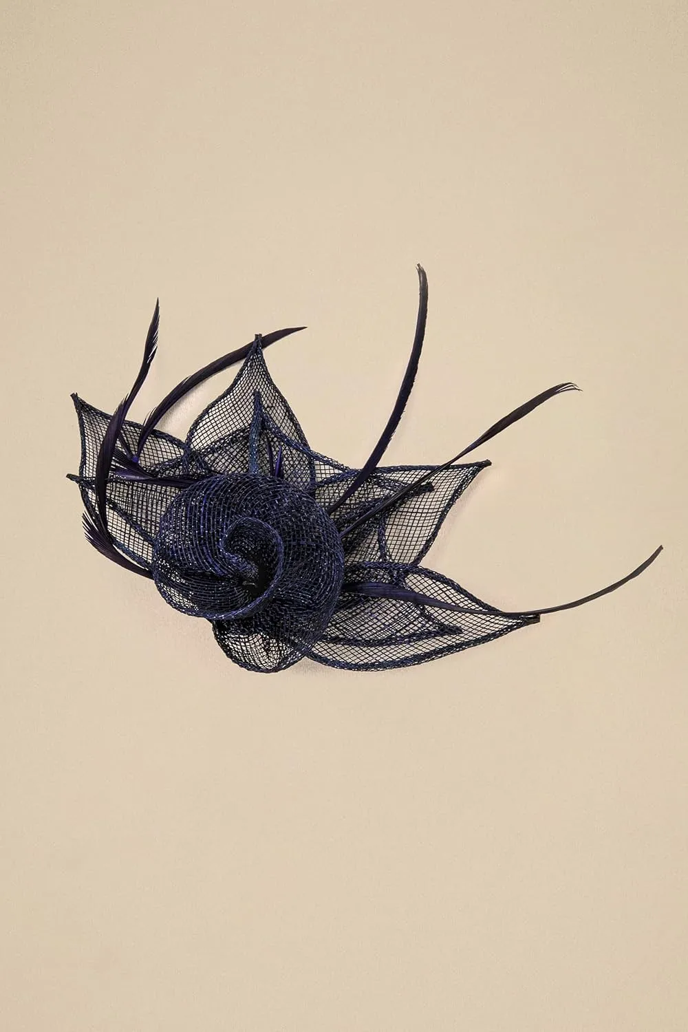 BABEYOND Fascinators Hats for Women - Tea Party Hat Kentucky Fascinator Derby Feather Flower Hair Clip Bridal Wedding