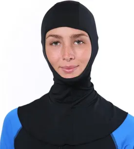 EcoStinger Women Sun Protective UV Hood Balaclava Chlorine Resistant UPF50  Black
