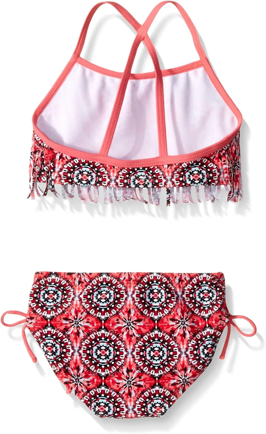 Kanu Surf Girls' Kelly Beach Sport Fringe 2-Piece Bikini Swimsuit