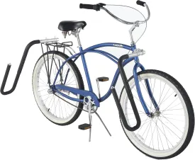 MBB Longboard Bicycle Surfboard Racks, by Moved By Bikes, Compatible with Shortboards, Longboards, and SUP Paddleboards, Quick Release Bars