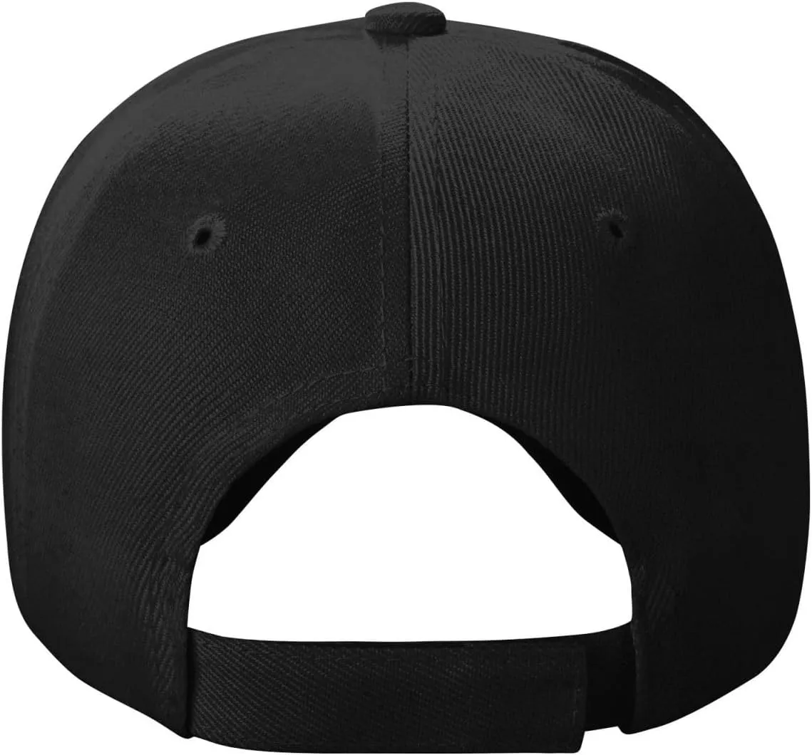 Snap-On Unisex Adjustable Baseball Cap Cricket Cap for Men Women
