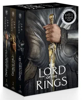 The Lord of the Rings Boxed Set: Contains TVTie-In editions of: Fellowship of the Ring, The Two Towers, and The Return of the King Paperback  September 13, 2022