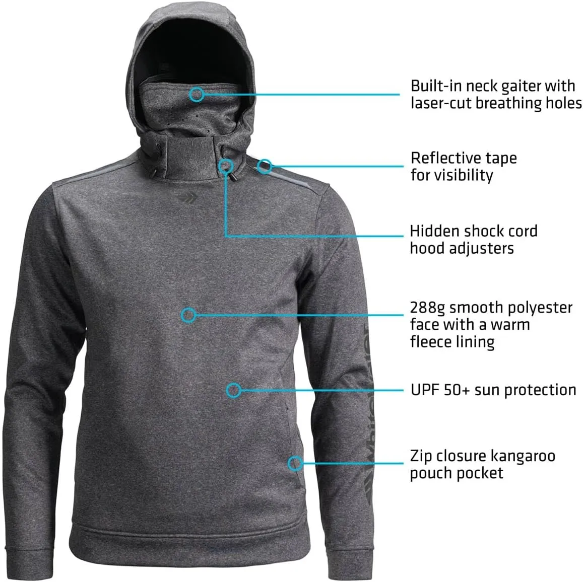 Whitewater Fishing Beacon Technical Hoodie