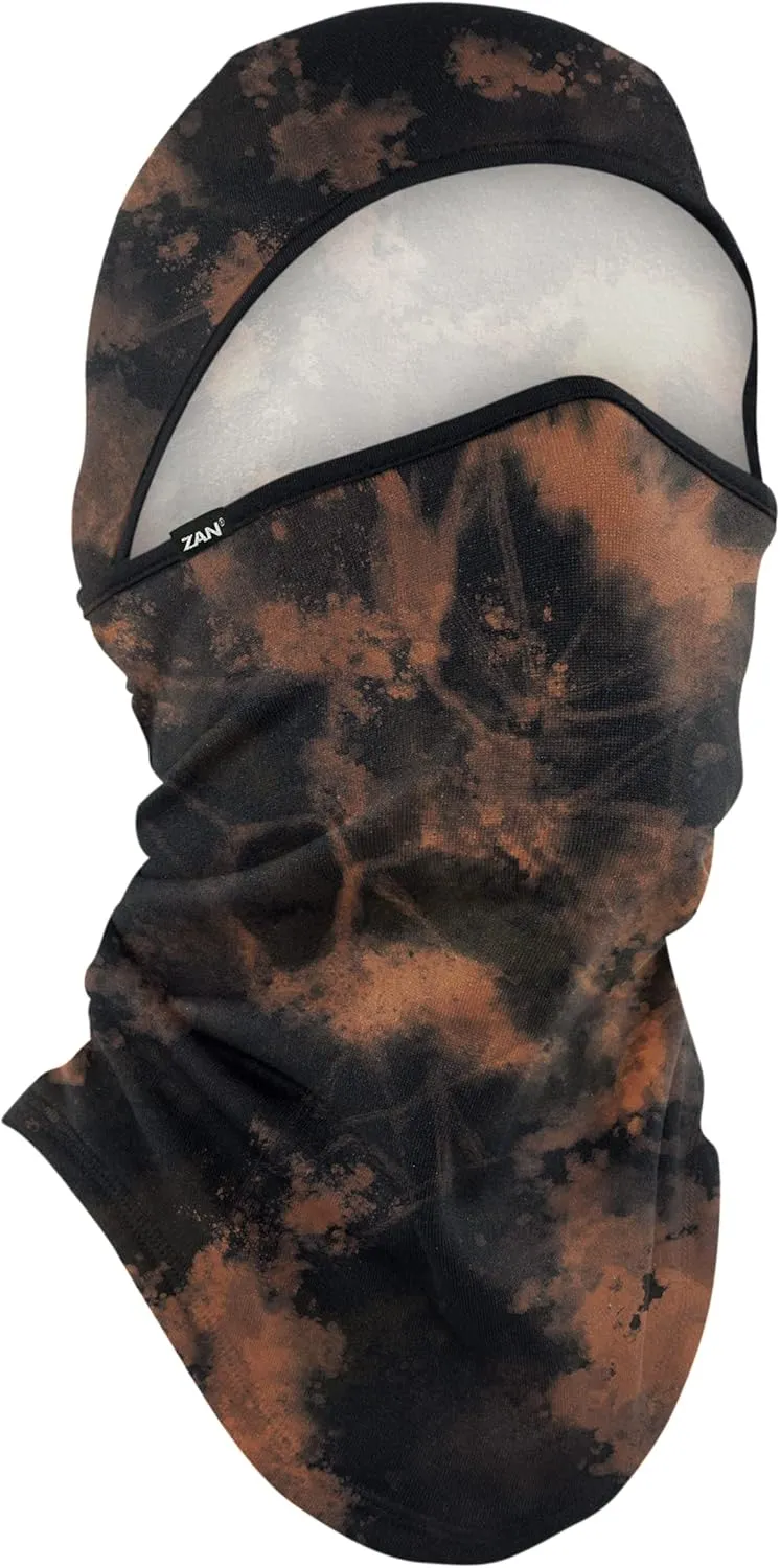 Zanheadgear WB4L114 Convertible Balaclava SportFlex Series Solid Black